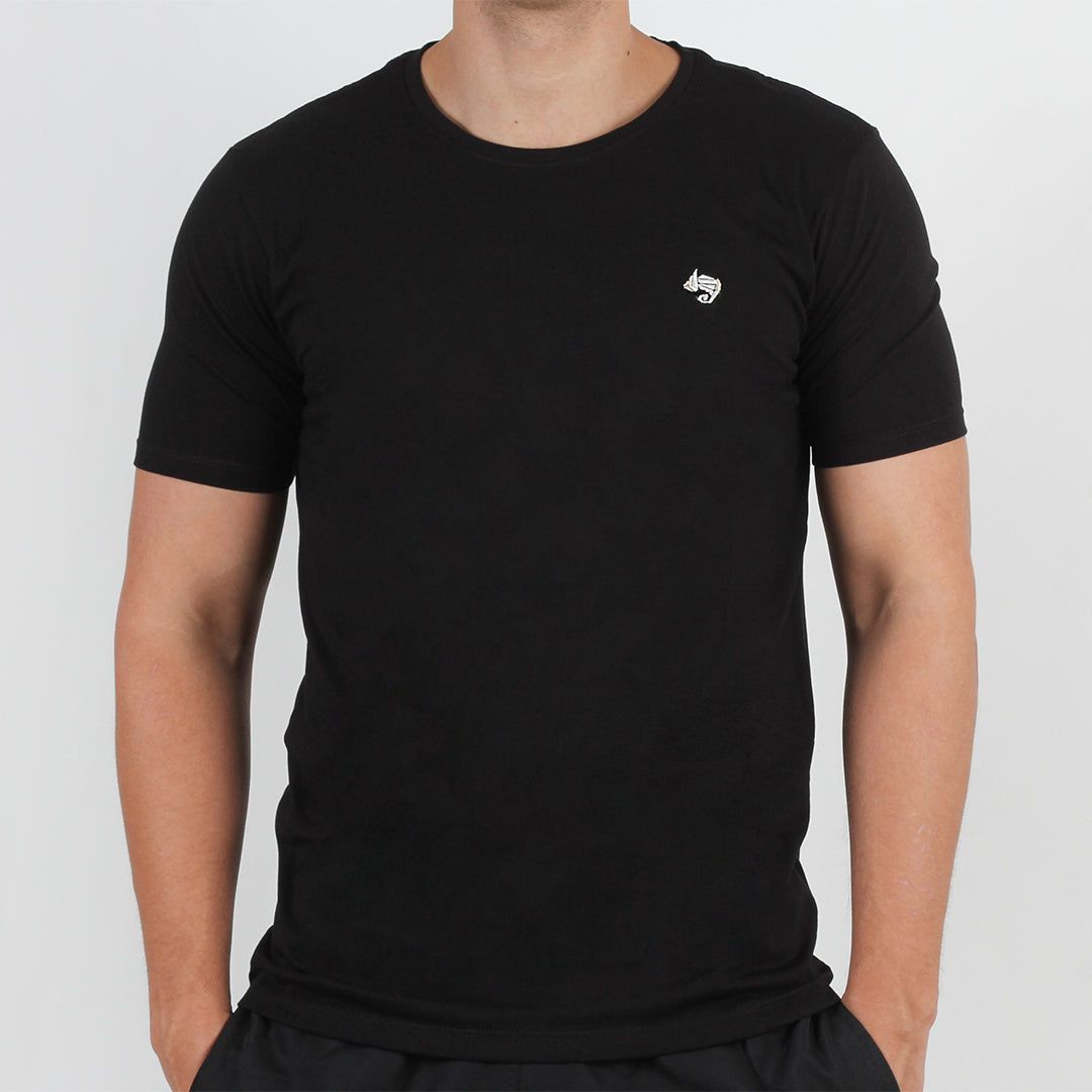 T-Shirt Negra Hombre – Bungaloo