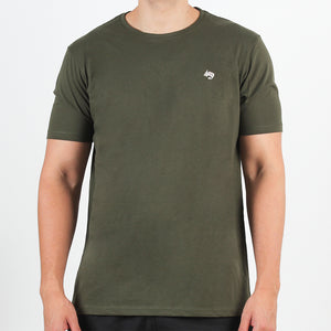 T-Shirt Verde militar Hombre