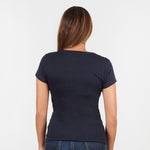 Cargar imagen en el visor de la galería, T-Shirt Azul Mujer
